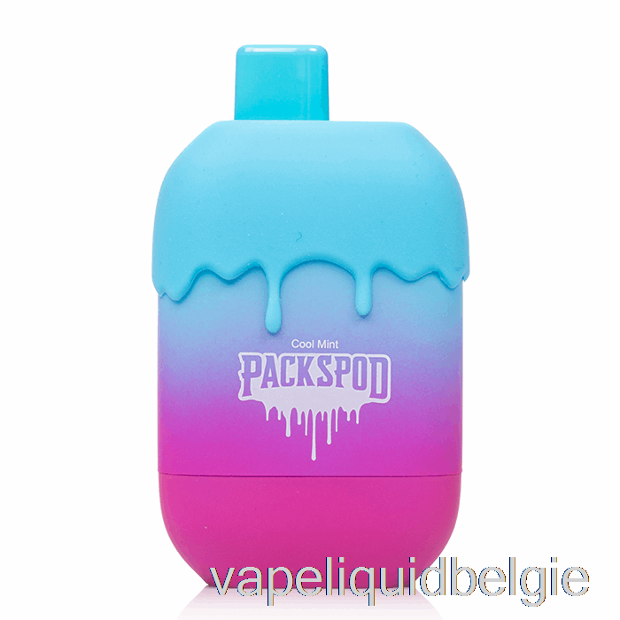Vape Liquid Packwood Packspod 5000 Wegwerp Gelato Vriezer (koele Mint)